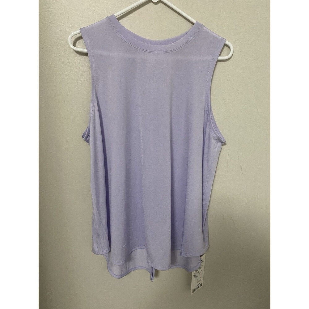 New Lululemon Lightweight Split-Back Training Tank Top Lavender Women XL - Picture 1 of 5